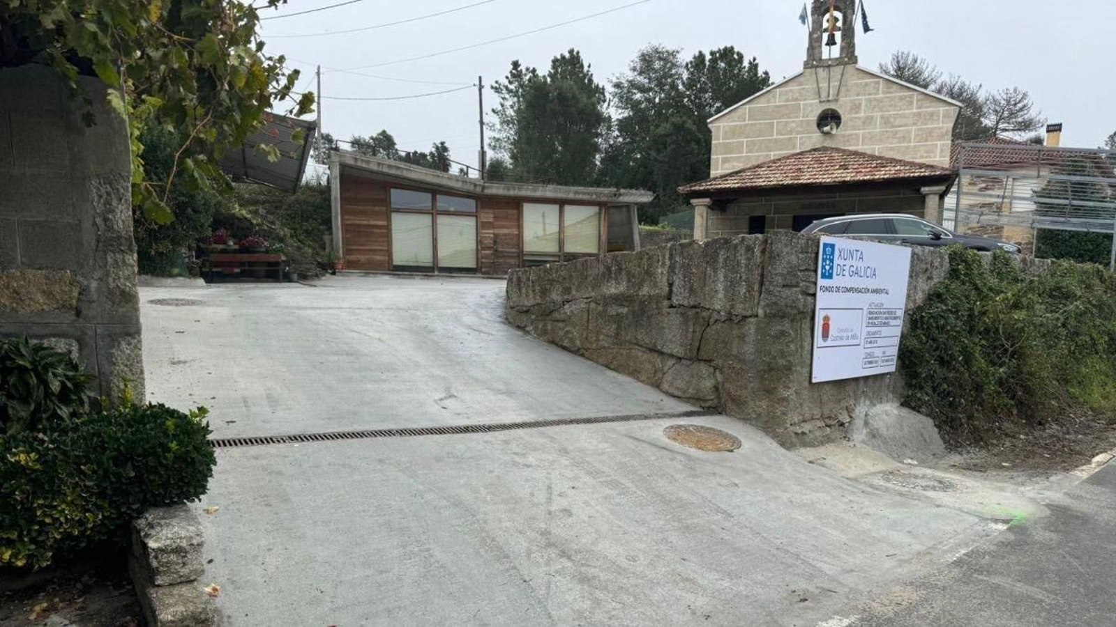 Centro veciñal, en Noallo de Abaixo.