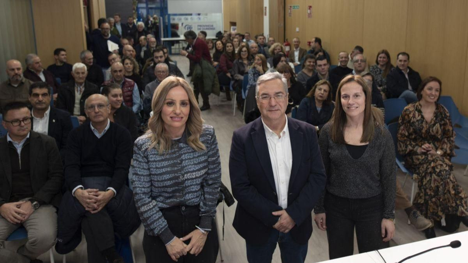 Novoa,  Menor y Quintas presidieron el encuentro.