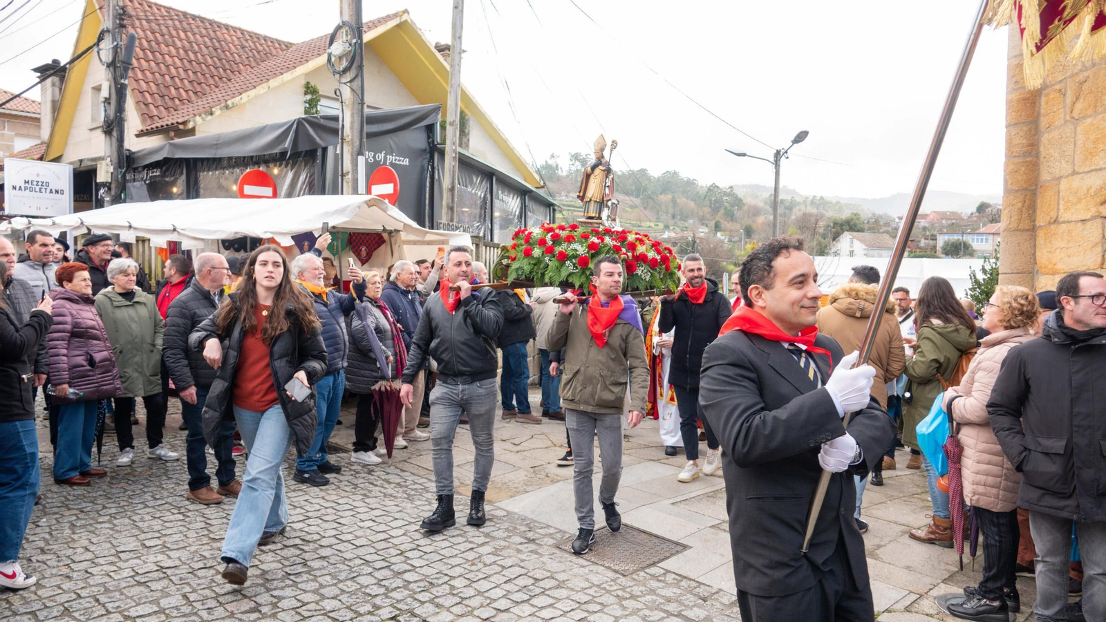 Galería | Bembrive celebra San Blas, la gran romería invernal de Vigo
