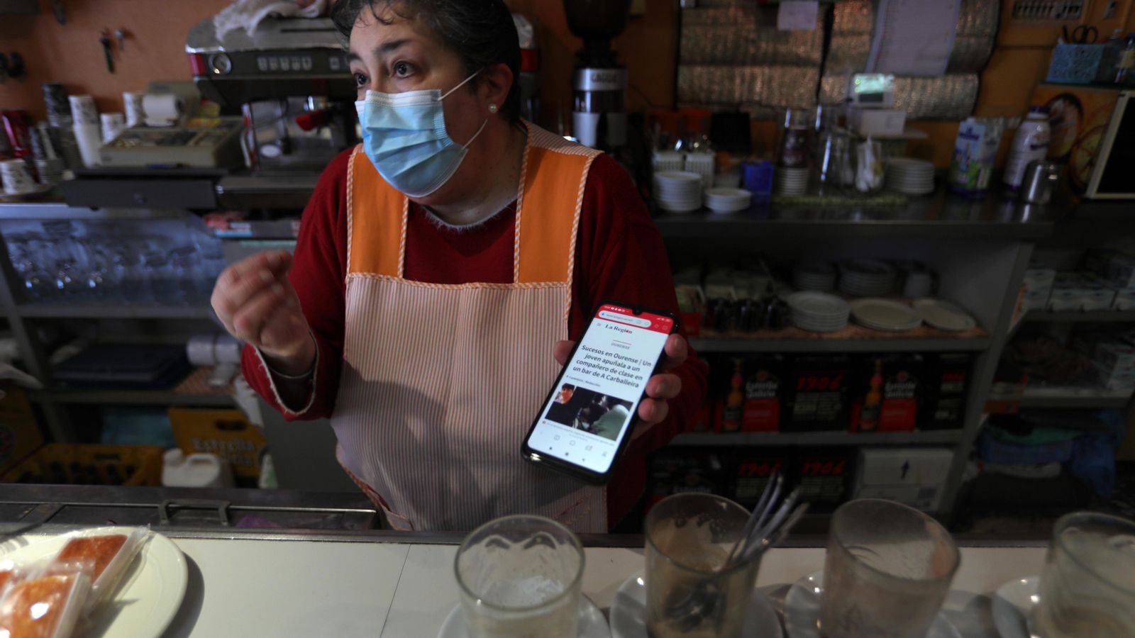 OURENSE 10/12/2021.- Suceso en A Carballeira. José Paz