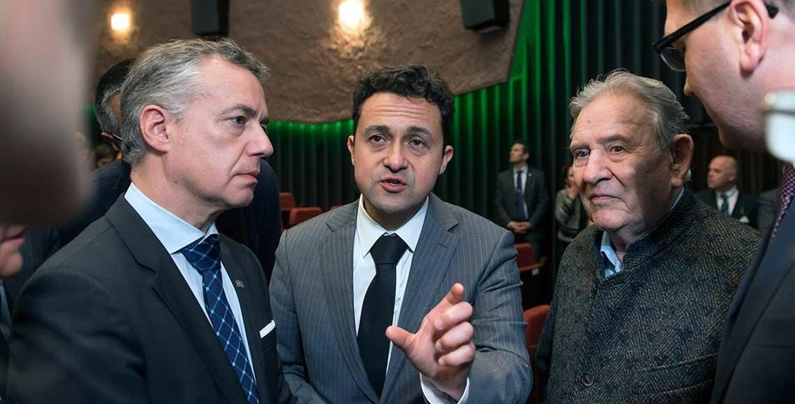 En el encuentro, además del Lehendakari, han tomado la palabra el Alcalde de Oświęcim, Janusz Chwierut, y el presidente de APTCE, Enrique Villamor, entidad organizadora del evento.