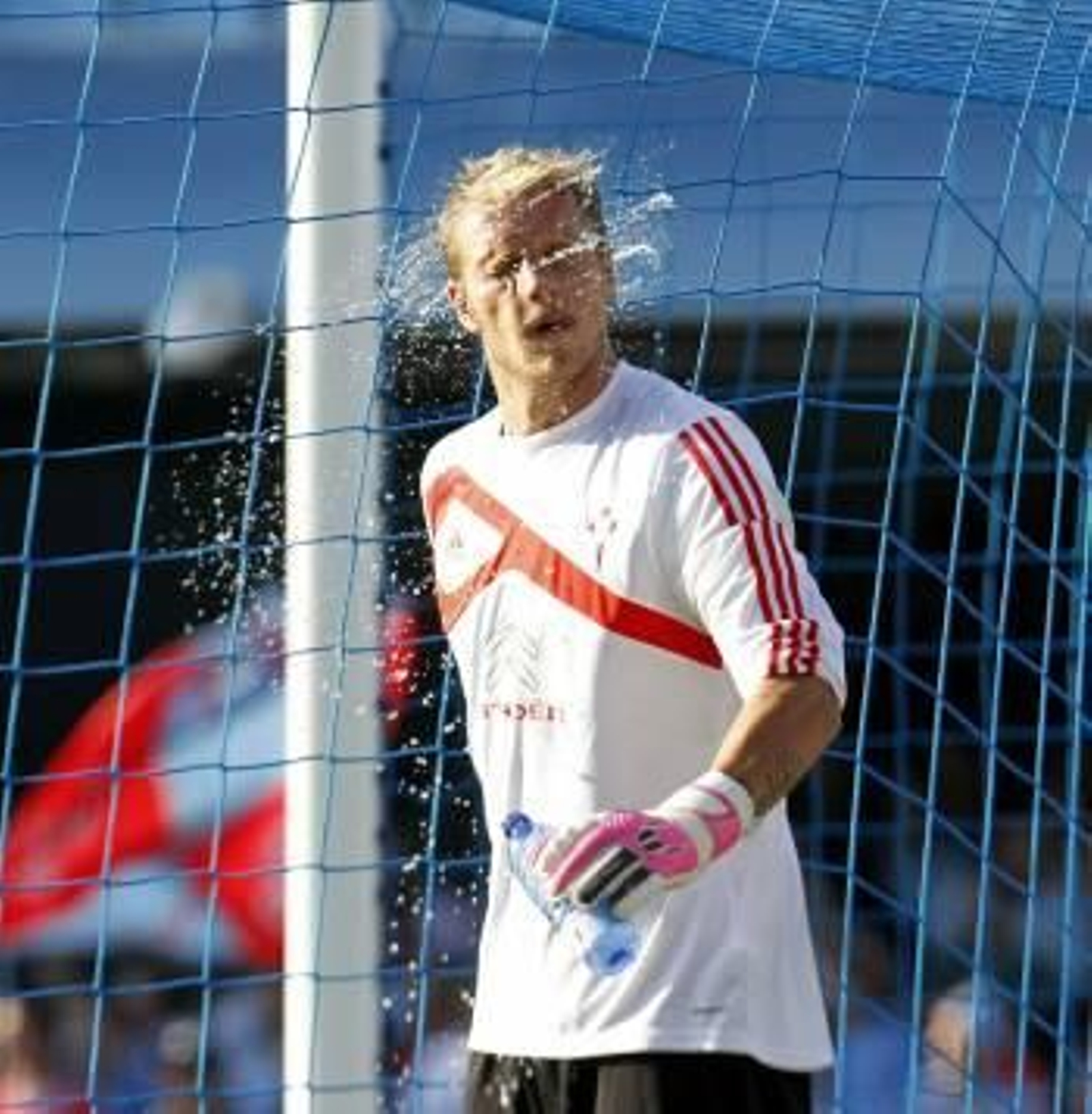 Yoel Rodríguez, ayer durante el partido. (Foto: SALVADOR SAS)