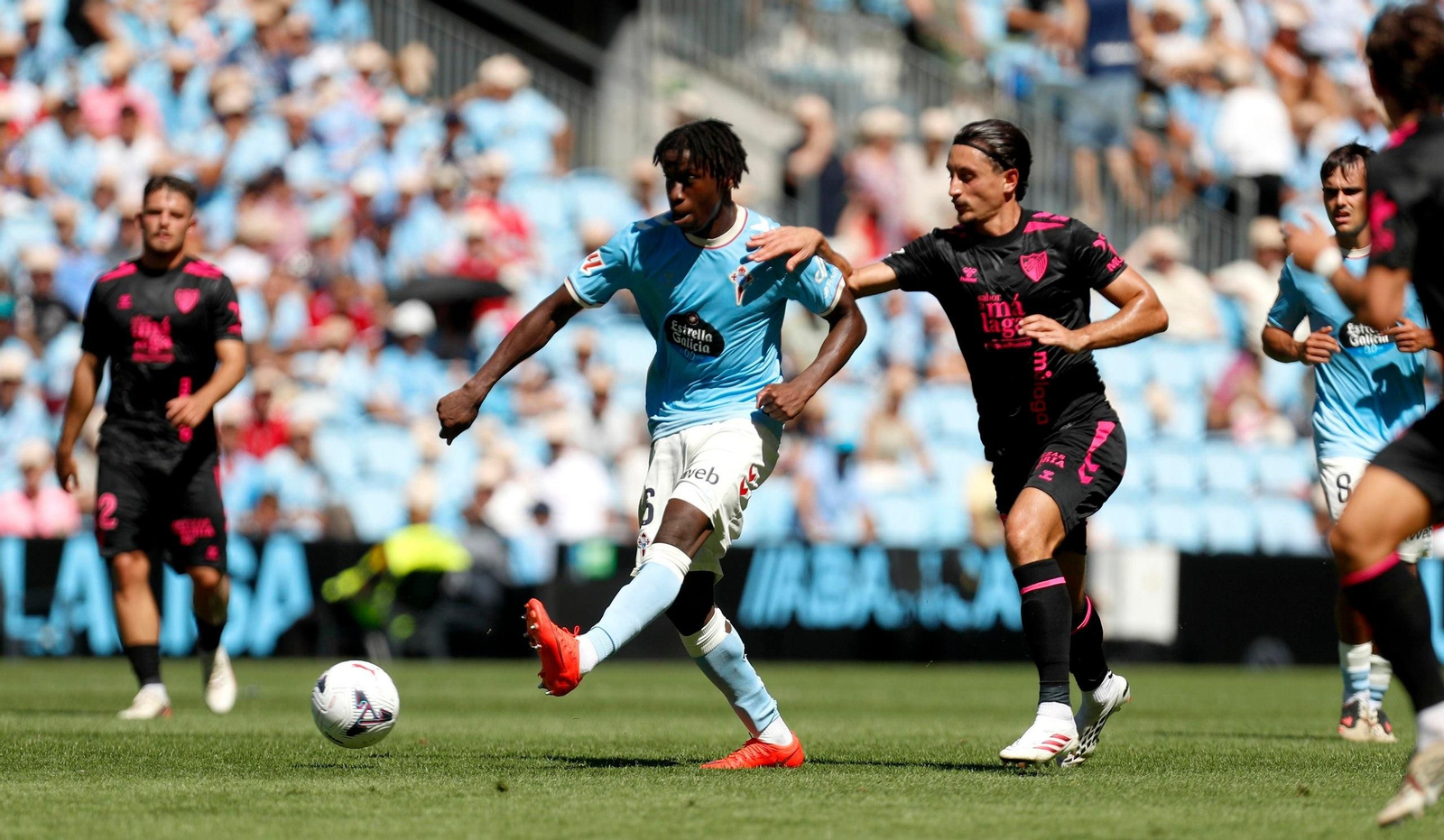 Galería | El partido entre el Celta y el Málaga en Balaídos