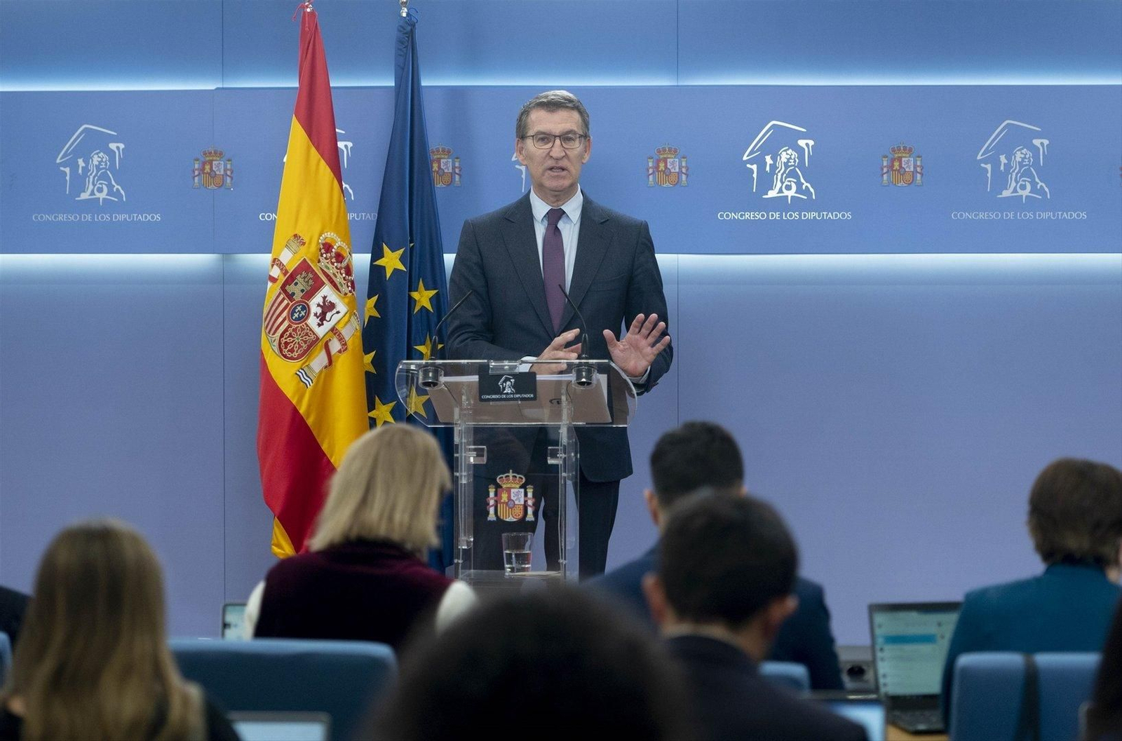 Alberto Núñez Feijóo en una imagen de archivo (EP).