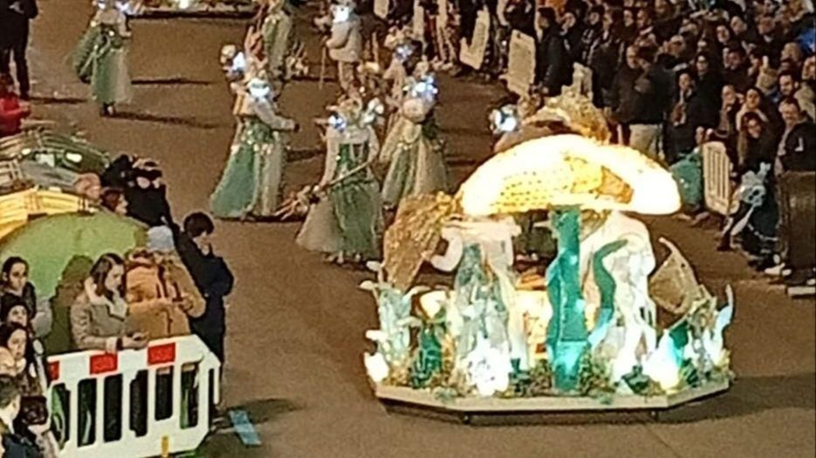 El desfile del Venres de Foliada es ya uno de los mejores del sur de la provincia.