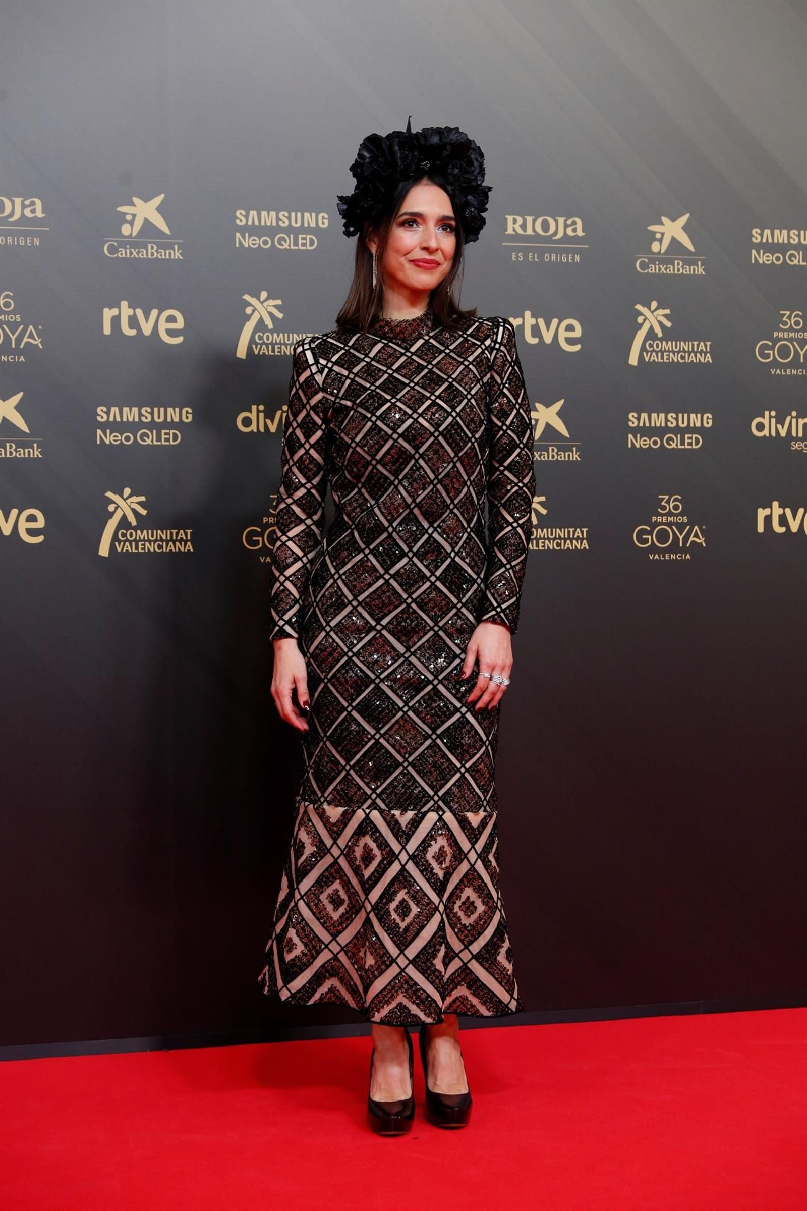 La alfombra roja de la 36ª edición de los Premios Goya. // EFE