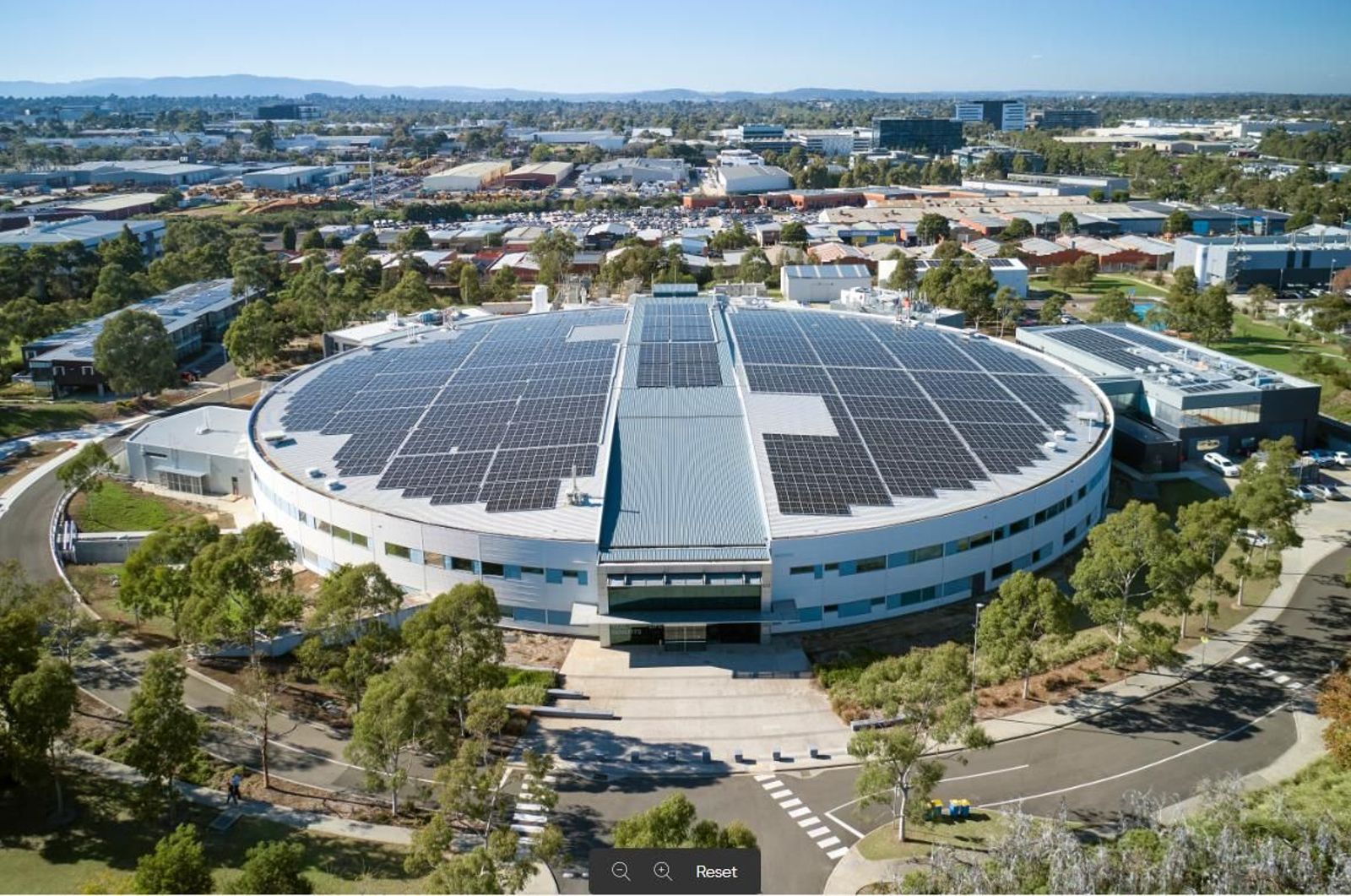 Instalaciones del Synchrotron en Melbourne