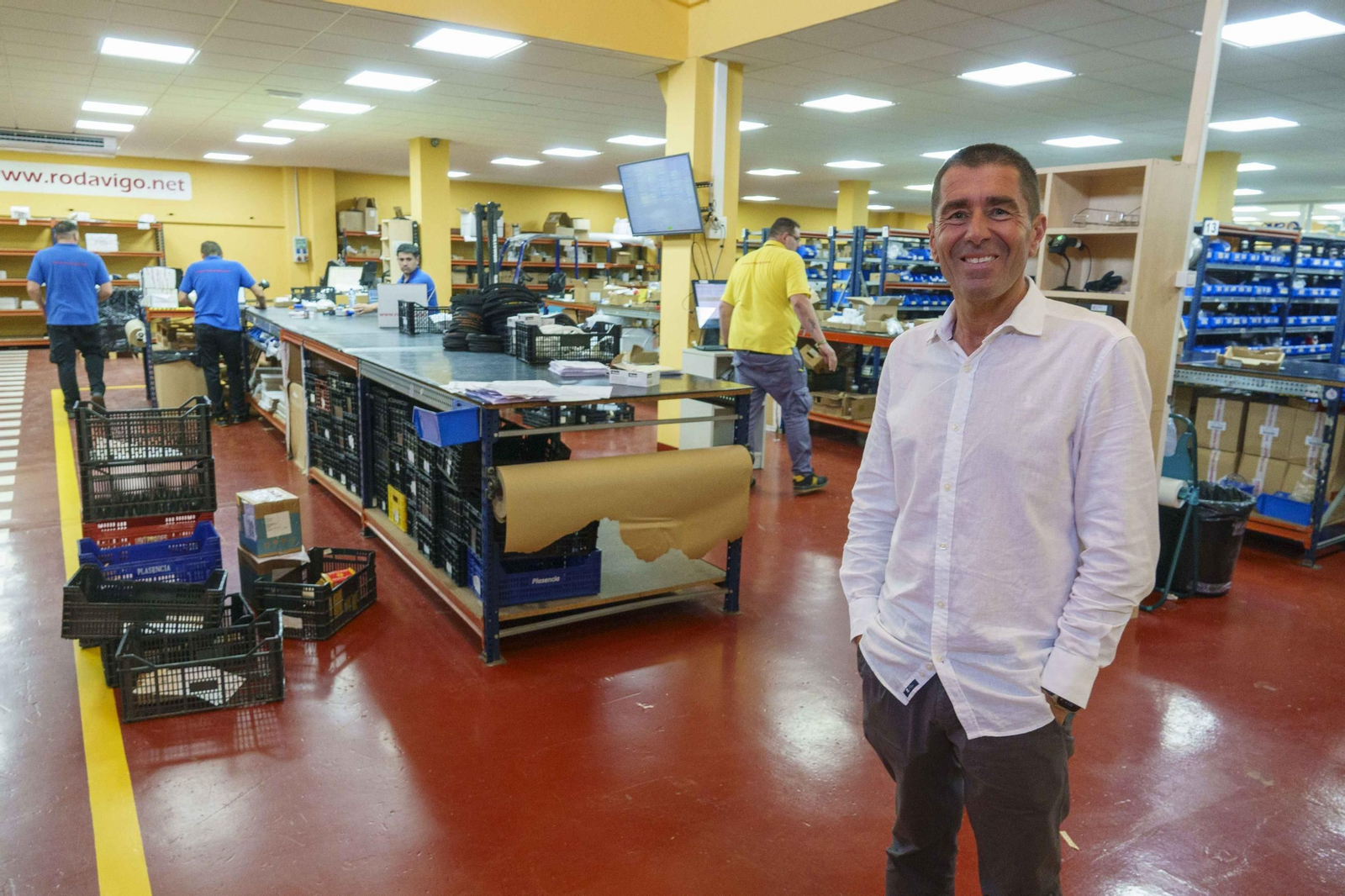 Nazario Correa es el CEO de Rodavigo, que el jueves volverá a recoger un Premio Ardán a la excelencia.