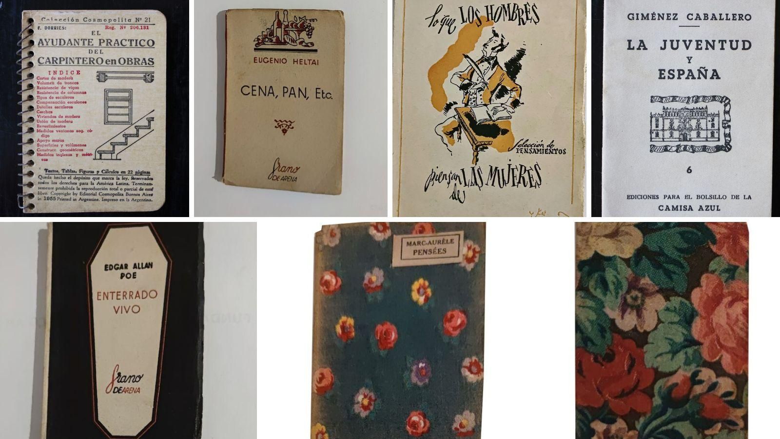 Diferentes ejemplares de la colección