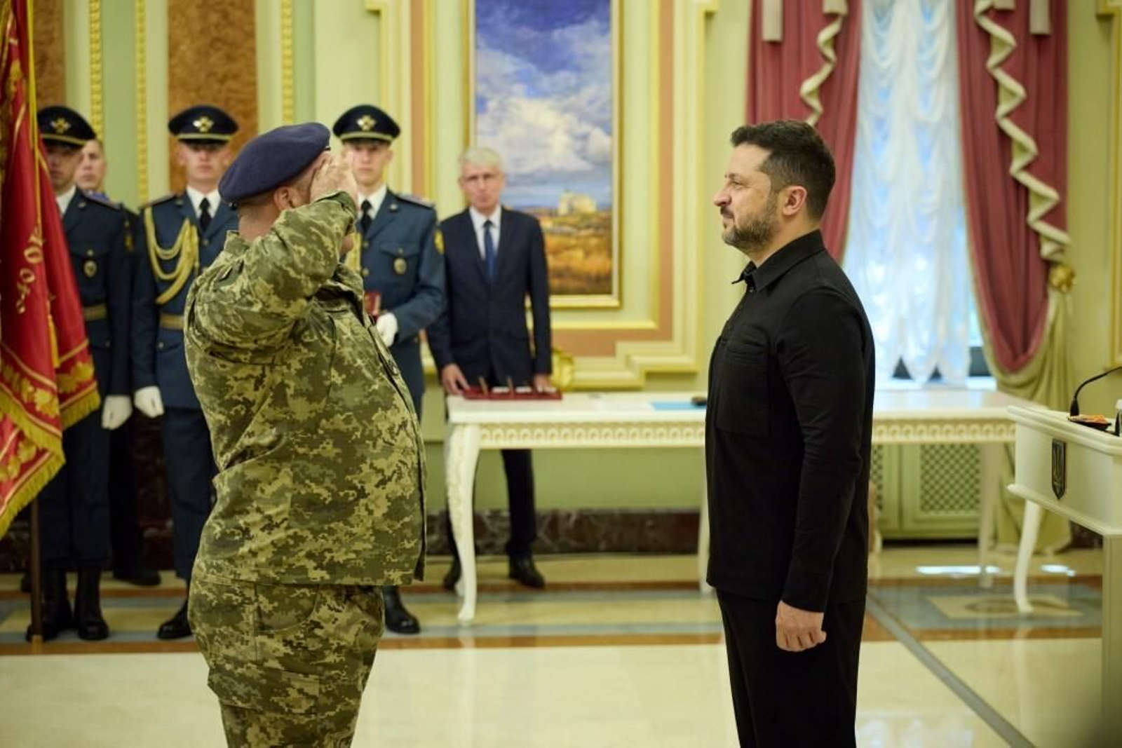El presidente de Ucrania, Volodimir Zelenski