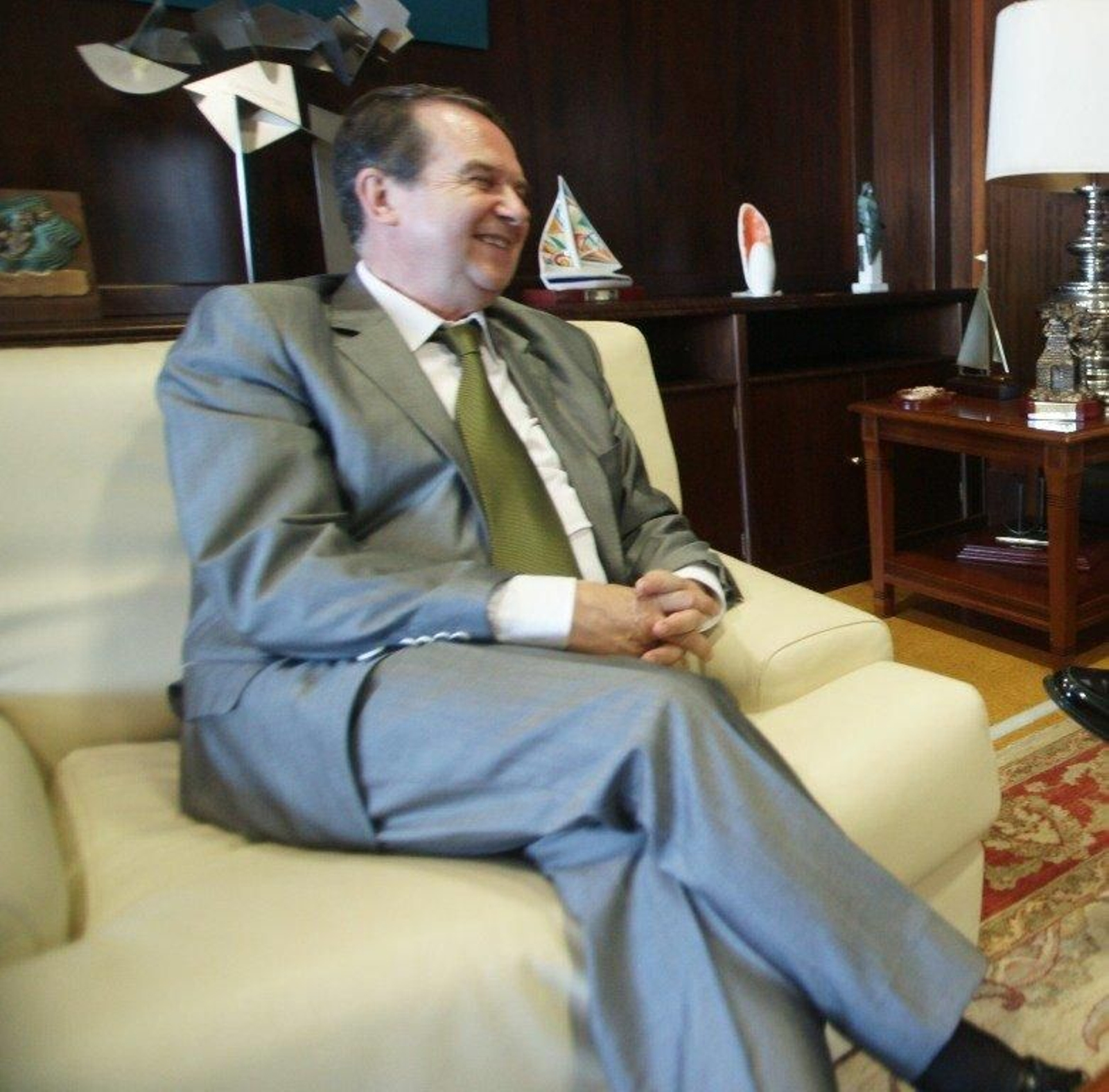 El alcalde Abel Caballero