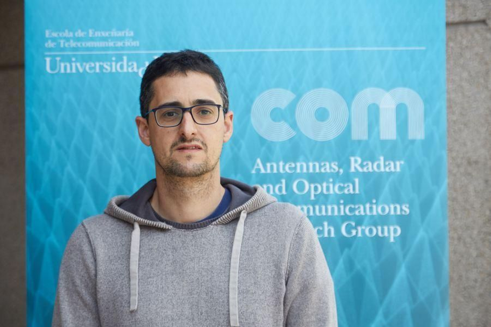 Borja González está en el grupo COM de la Escuela de Telecomunicación.