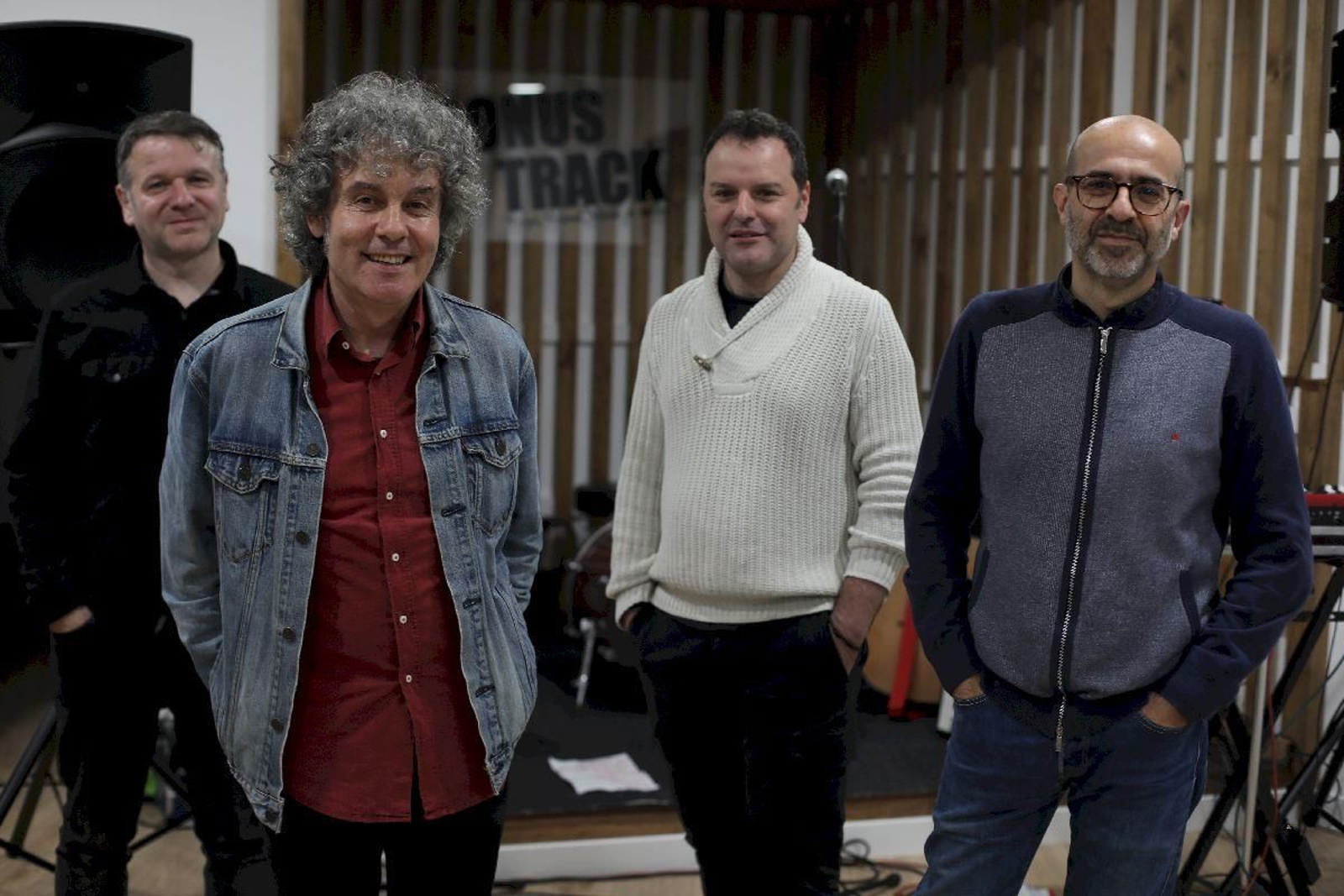 Daniel Alonso, Aser Álvarez, Anxo Fernández e Carlos Rego.