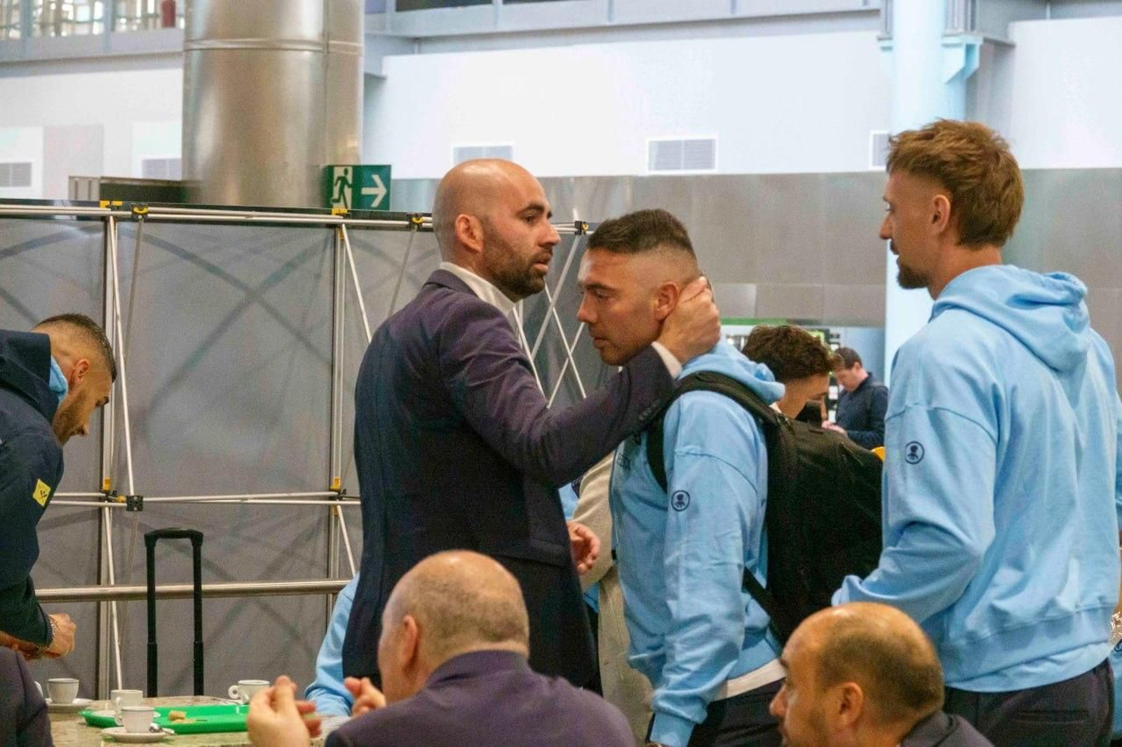 Galería | El Celta vive una intensa jornada en Friburgo antes del encuentro europeo