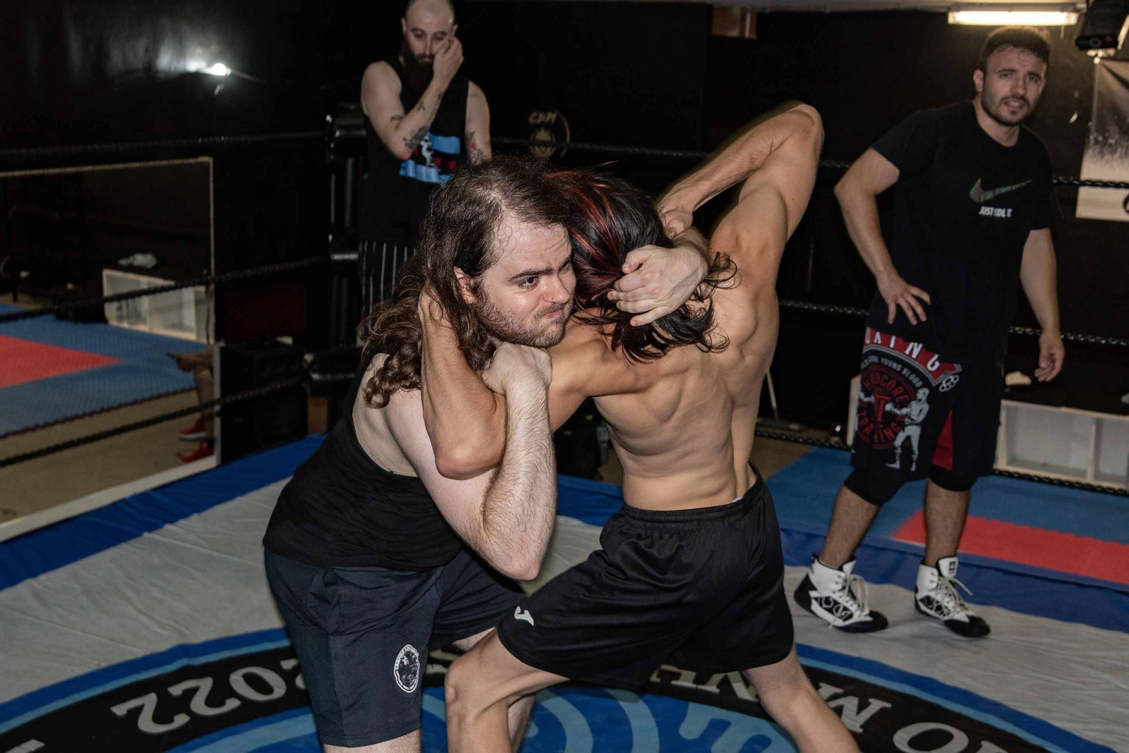Galería | Así entrenan los luchadores de Atlántica Wrestling