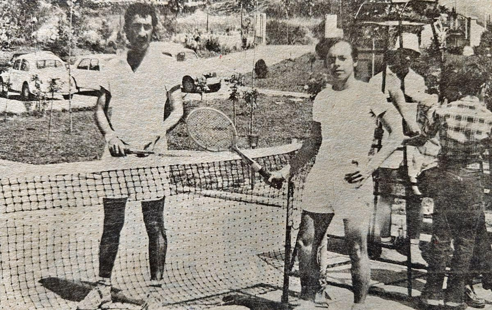 Rubín y Marín posando antes de disputar la final.