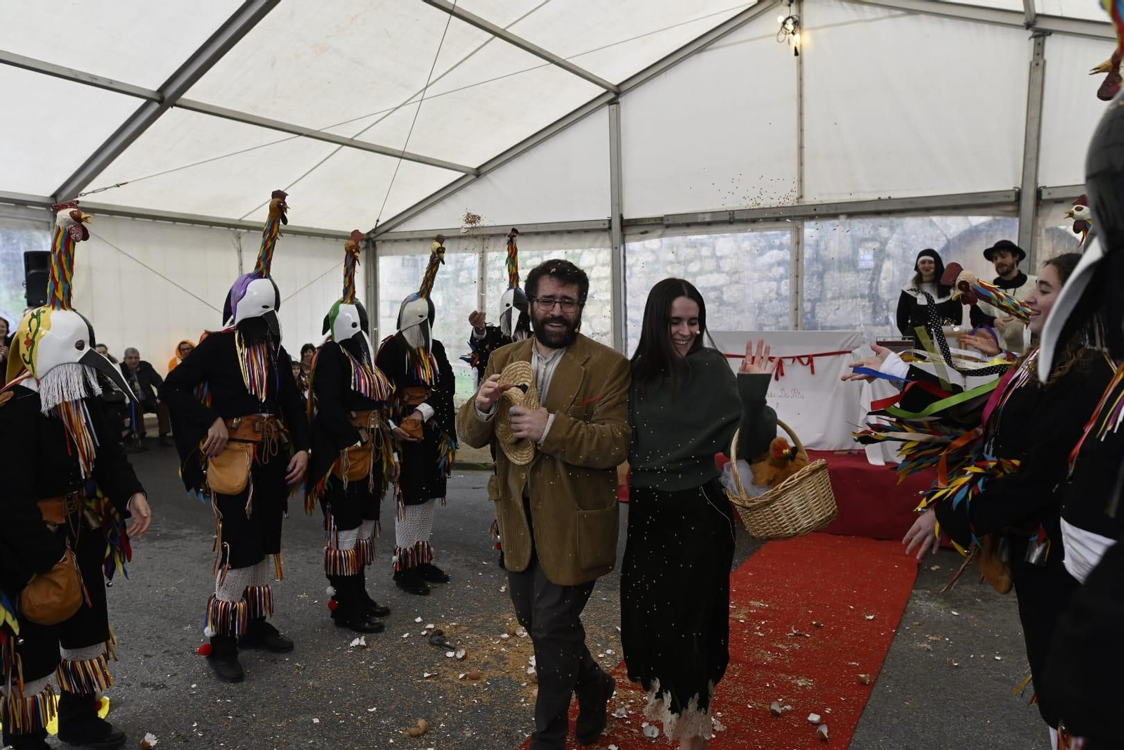 Galería | Badaladas en Eiroás pola Voda da Pita, en imaxes