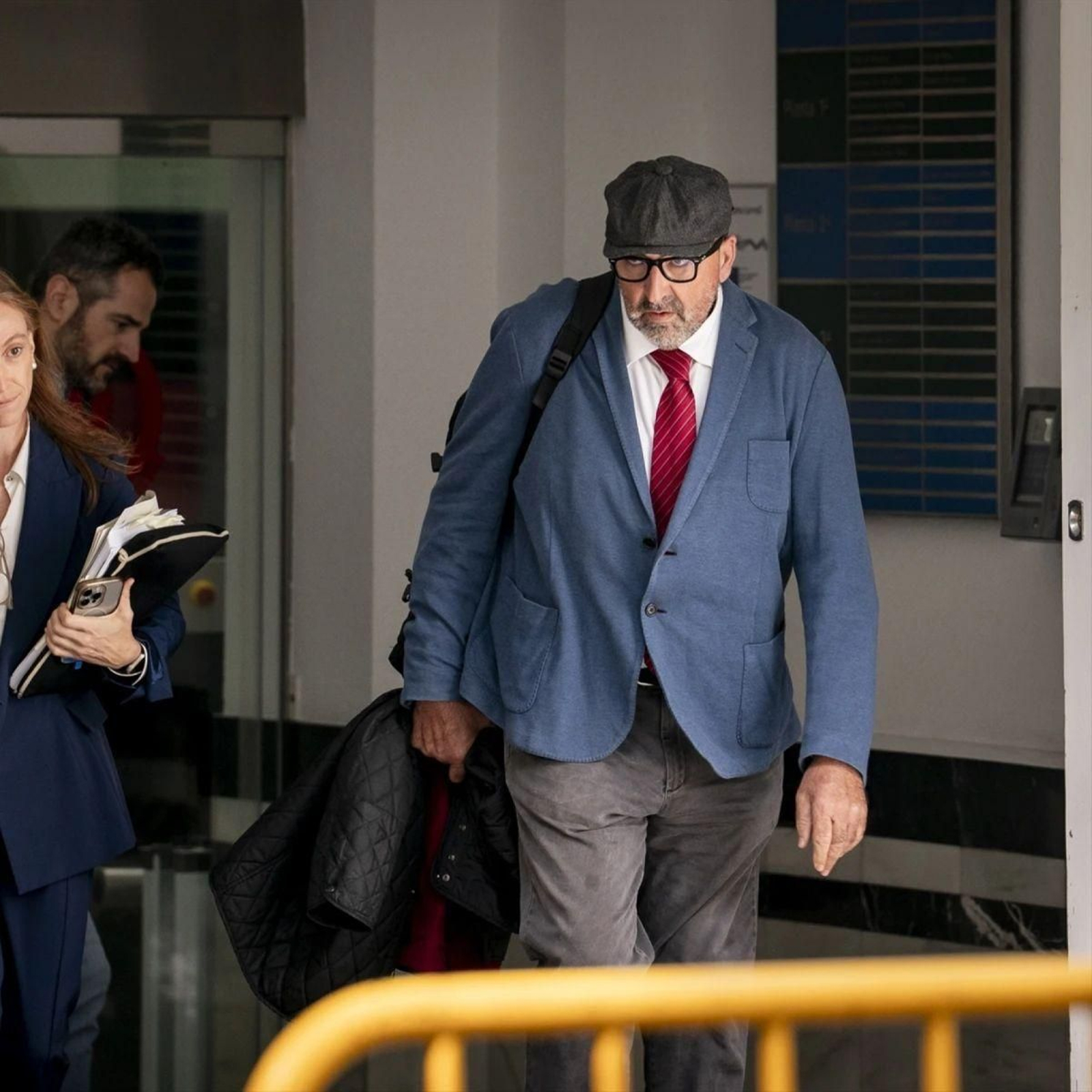Koldo García, entrando en el Tribunal Supremo.