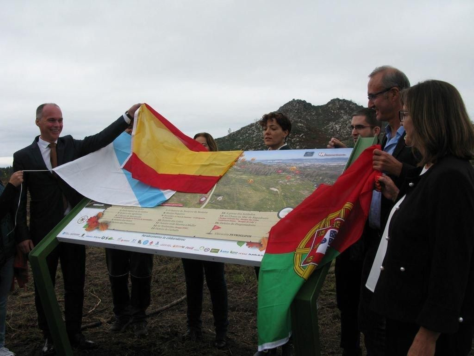Los actos en Chandebrito fueron el primera paso para hermanar Nigrán y Castanheira de Pera.