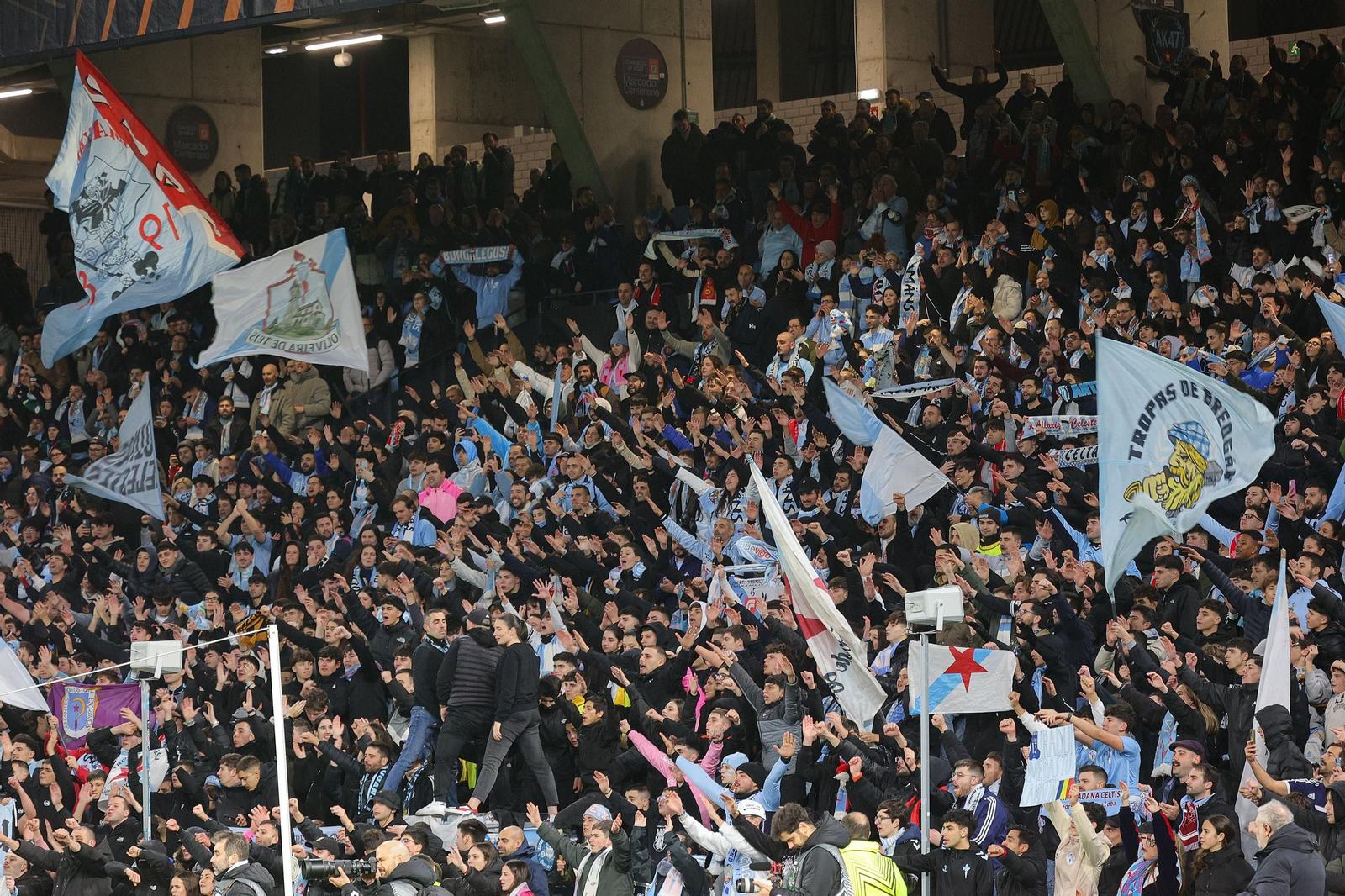 Galería | El Celta recibe al Lille en Balaídos