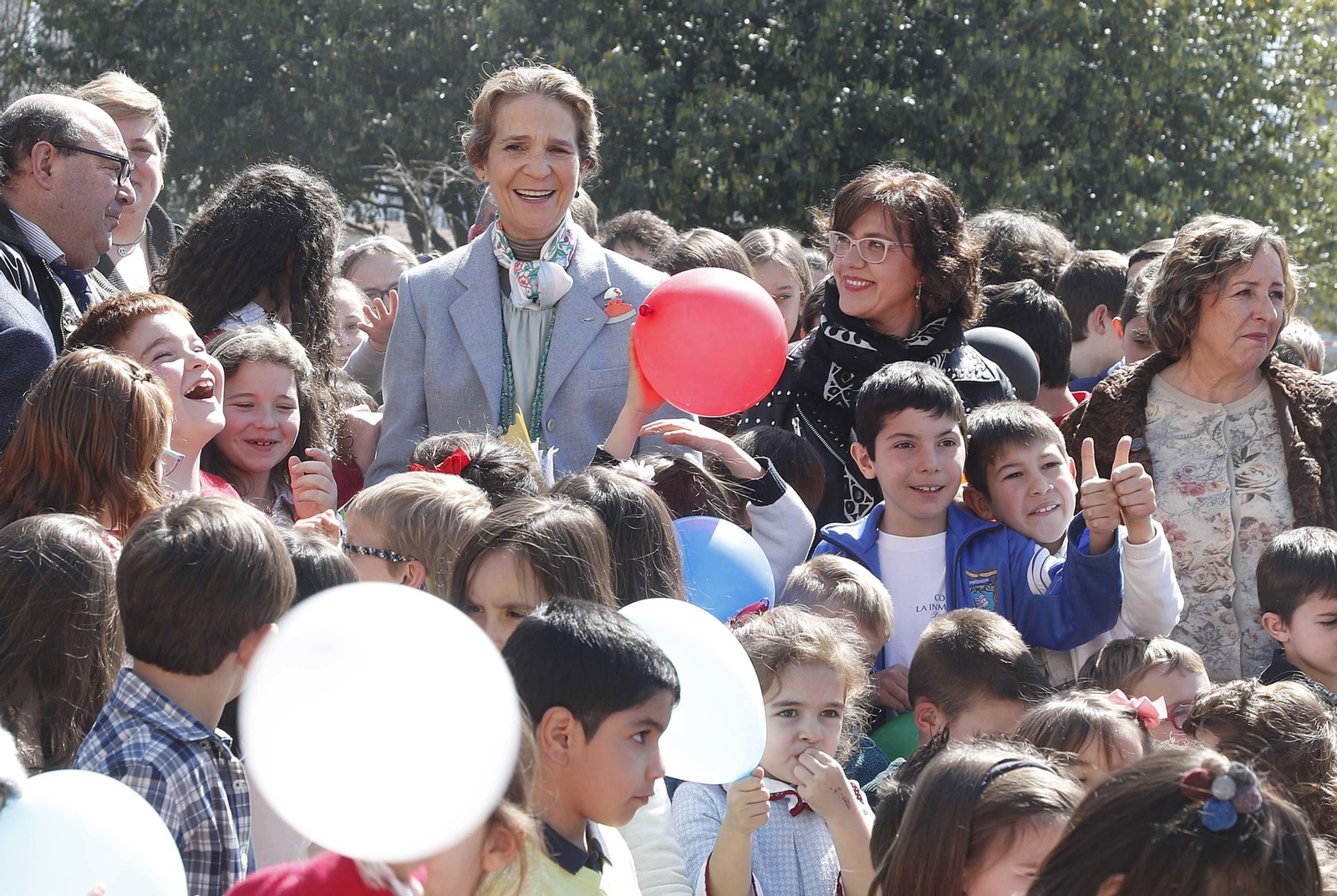 La infanta Elena, en Ponteareas