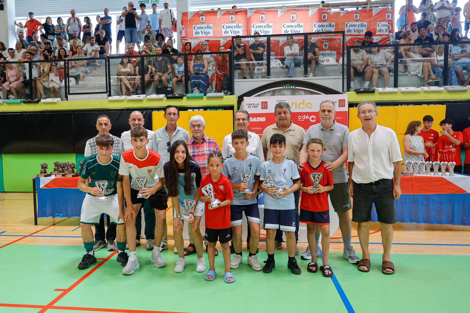 Galería | Clausura de la Vigo Cup con la entrega de medallas