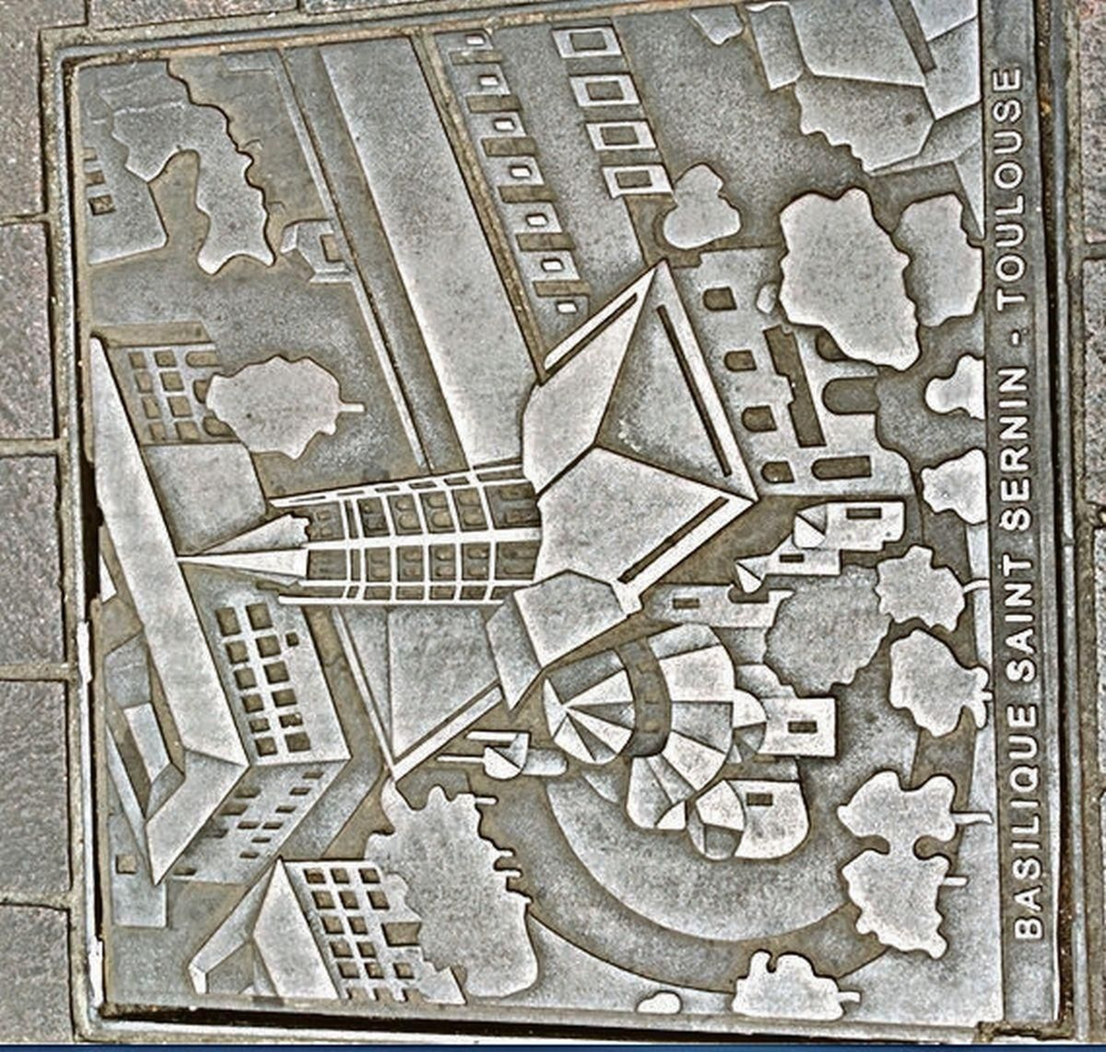 Tapa de la ciudad francesa de Toulouse.