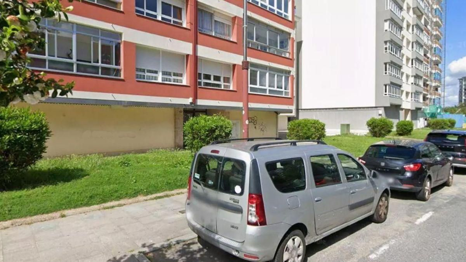 La calle A Estrada, en el barrio vigués de Coia.