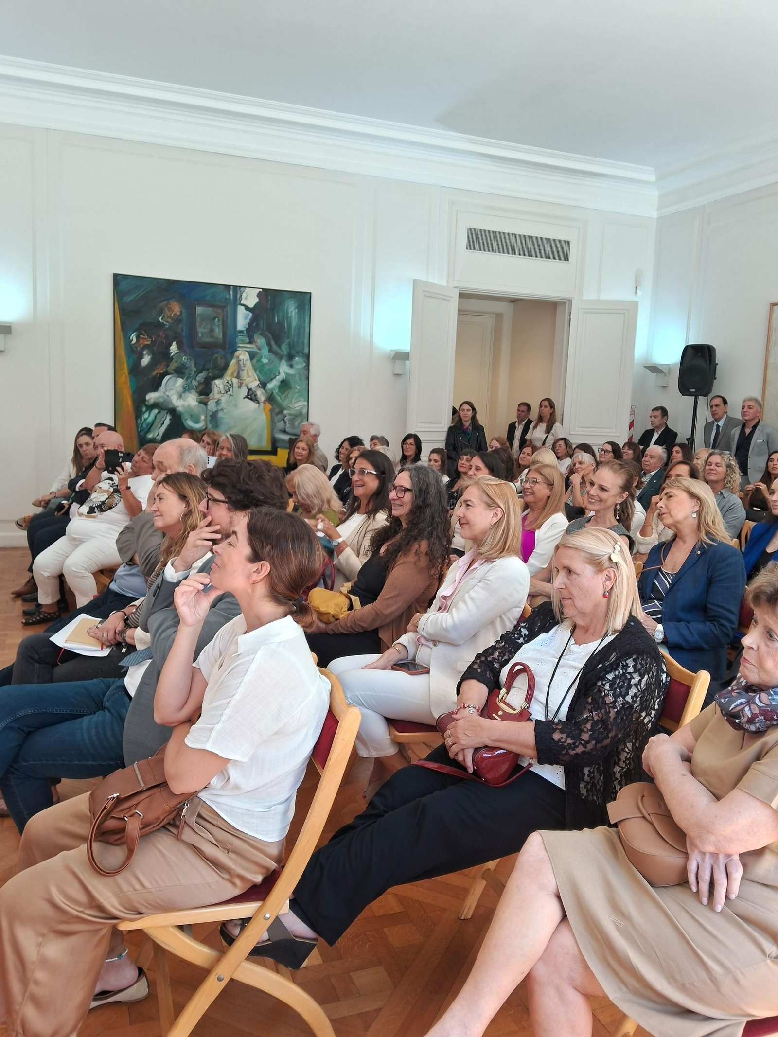 Público asistente al conversatorio