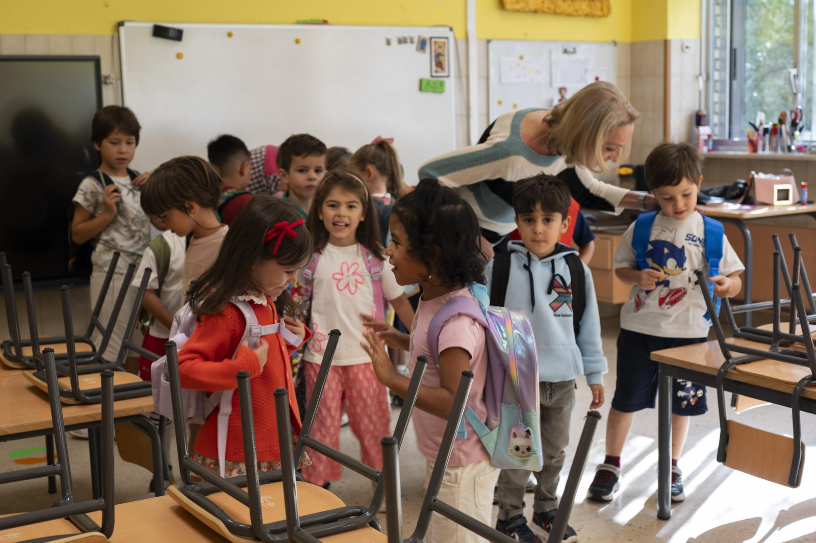 Galería | Vuelve la actividad a los centros de Ourense con la vuelta al cole