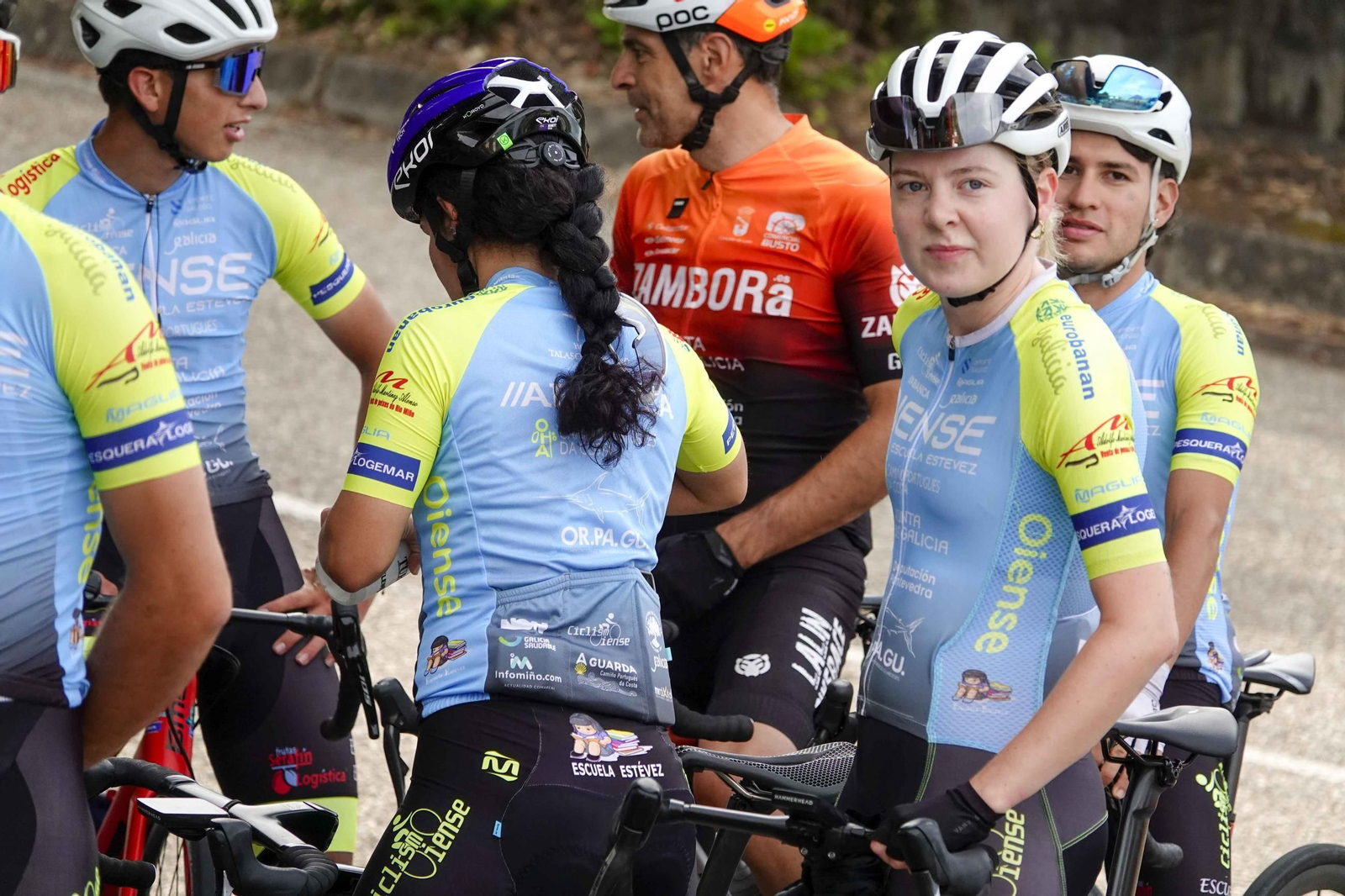 Galería | El ciclismo se da cita en Baixo Miño con el Desafío Talaso Atlántico