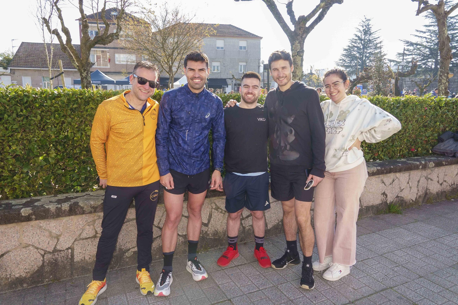 Galería | Pequeños y mayores se divierten en la 10K de Porriño