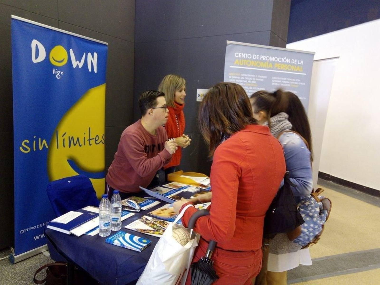 Una de las actividades de empleo de Down Vigo.