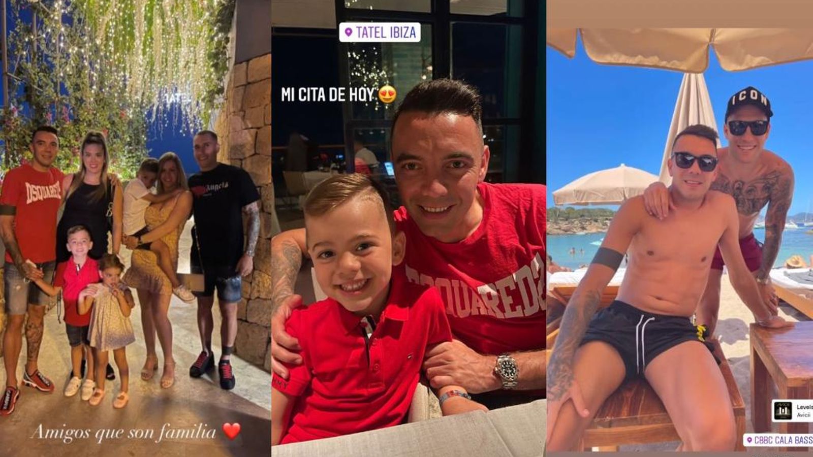 Aspas y Mallo, de vacaciones en Ibiza.