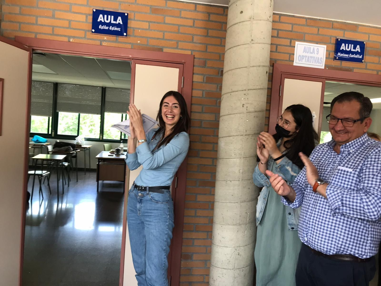 Inauguración da aula "Esther Estévez"
