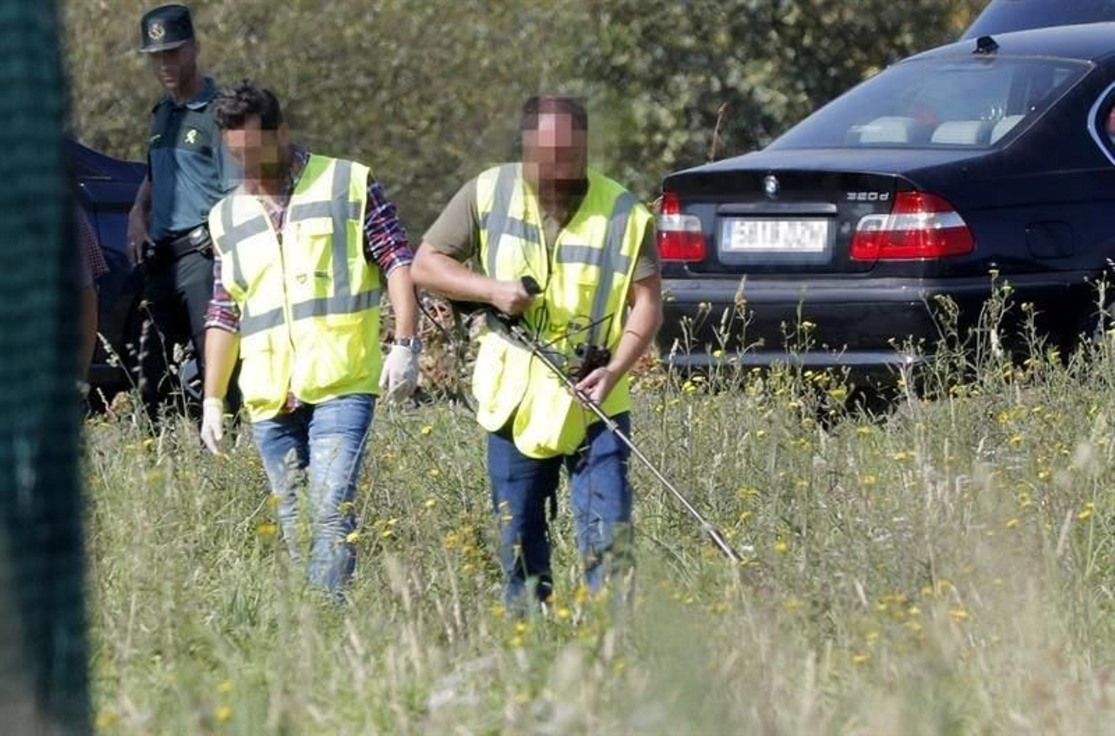 El arma homicida fue hallada en el río Tambre, a su paso por Ames.
