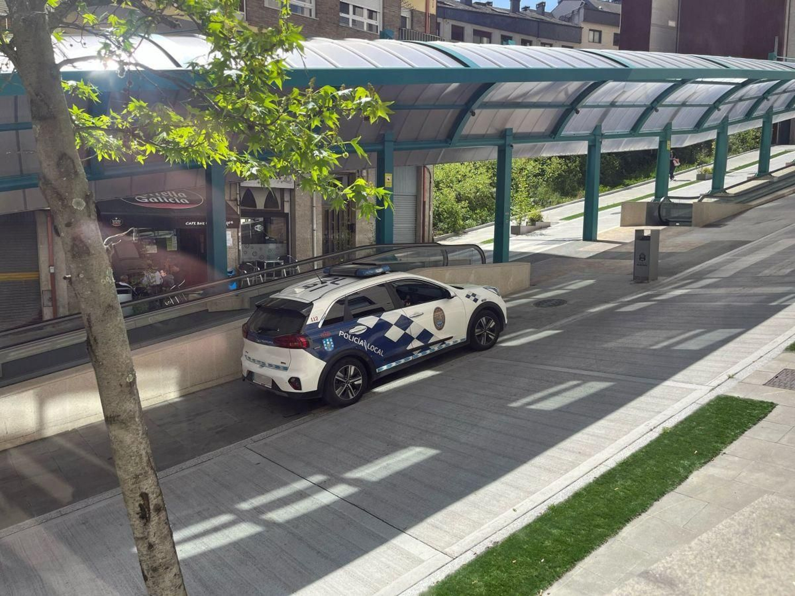 "Descansando a la sombra"