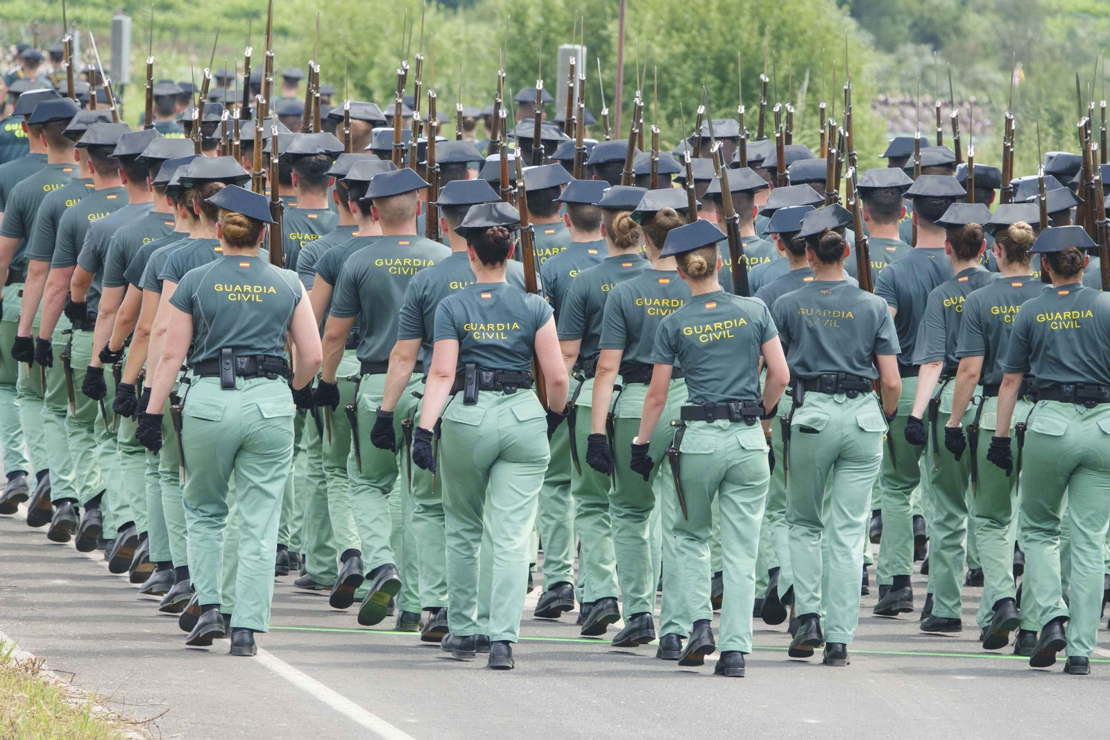 Galería | Ensayos para el acto central del Día de las Fuerzas Armadas en Vigo