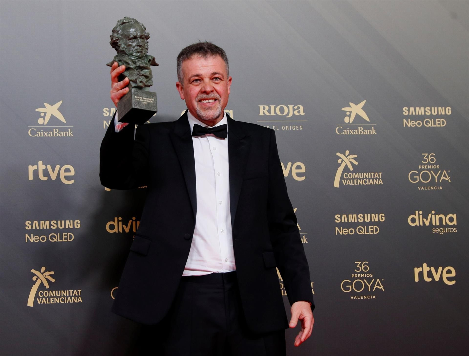 La alfombra roja de la 36ª edición de los Premios Goya. // EFE