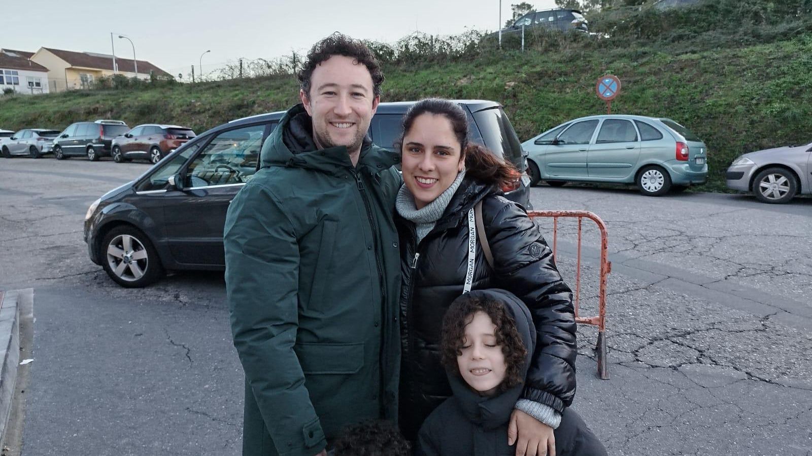 Desde Oviedo llegó esta familia para disfrutar de Pazolandia