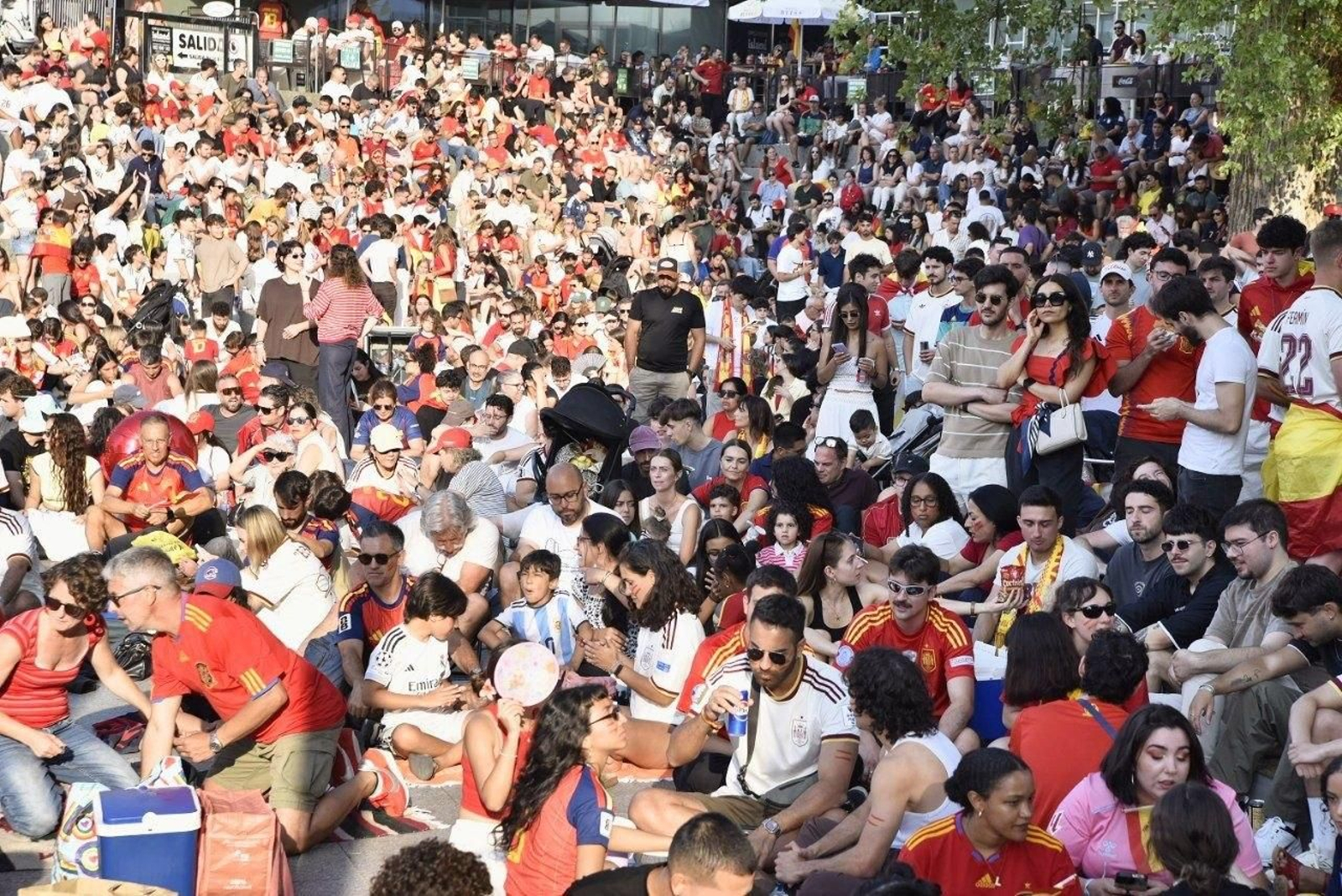 Galería | Vigo celebra la victoria de España en el Mundial 2026