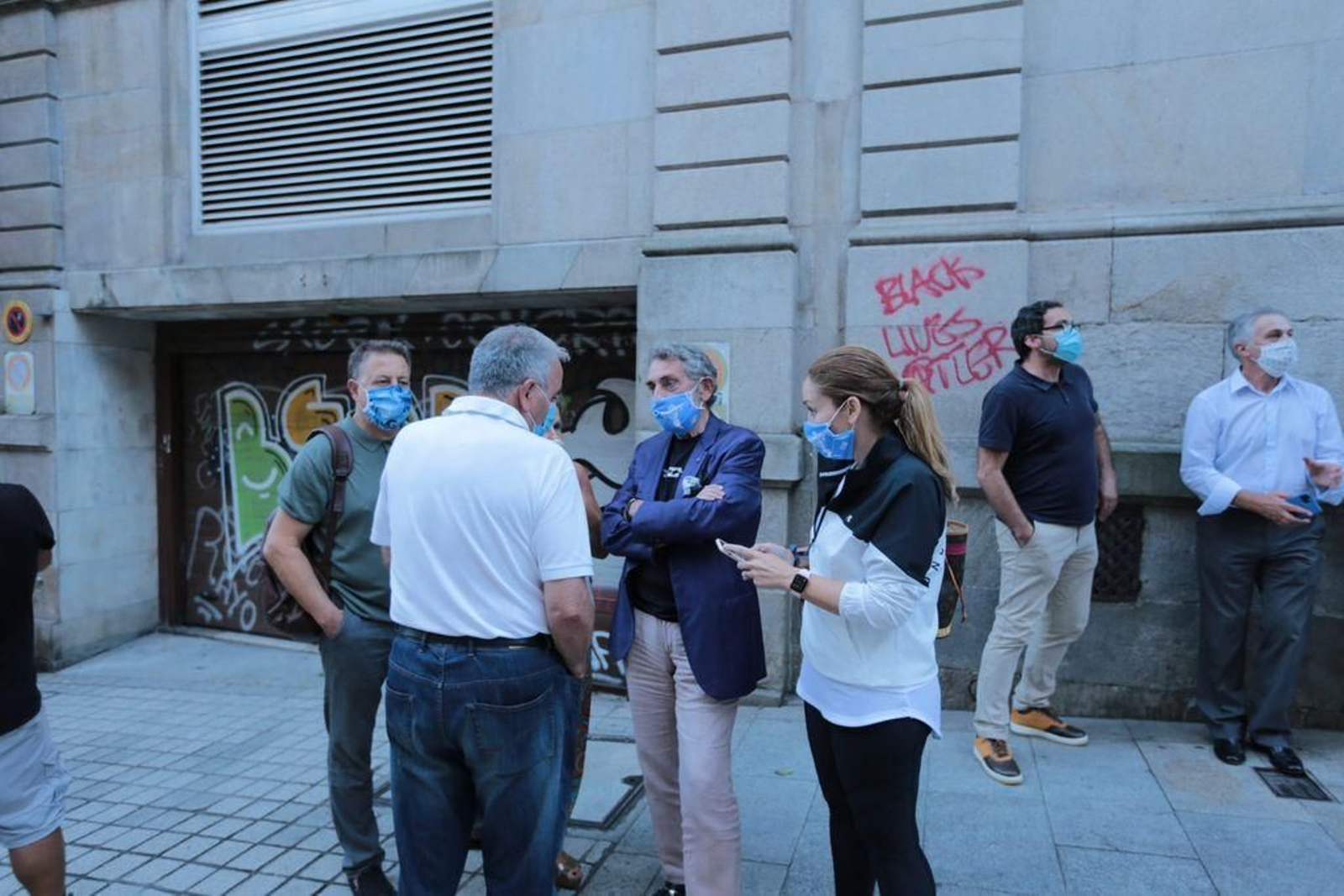 Un incendio se desata en la sede del Celta // David Fernández