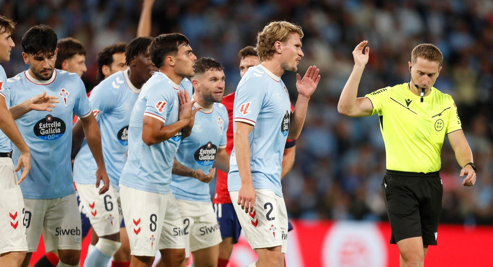 Galería | El Celta se enfrentó a Osasuna en la aplazada primera jornada liguera