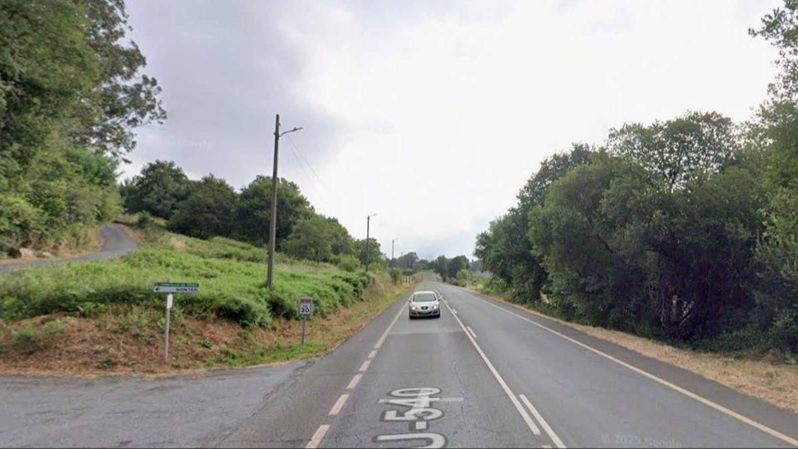 Punto kilométrico de la carretera en la que ocurrió el accidente