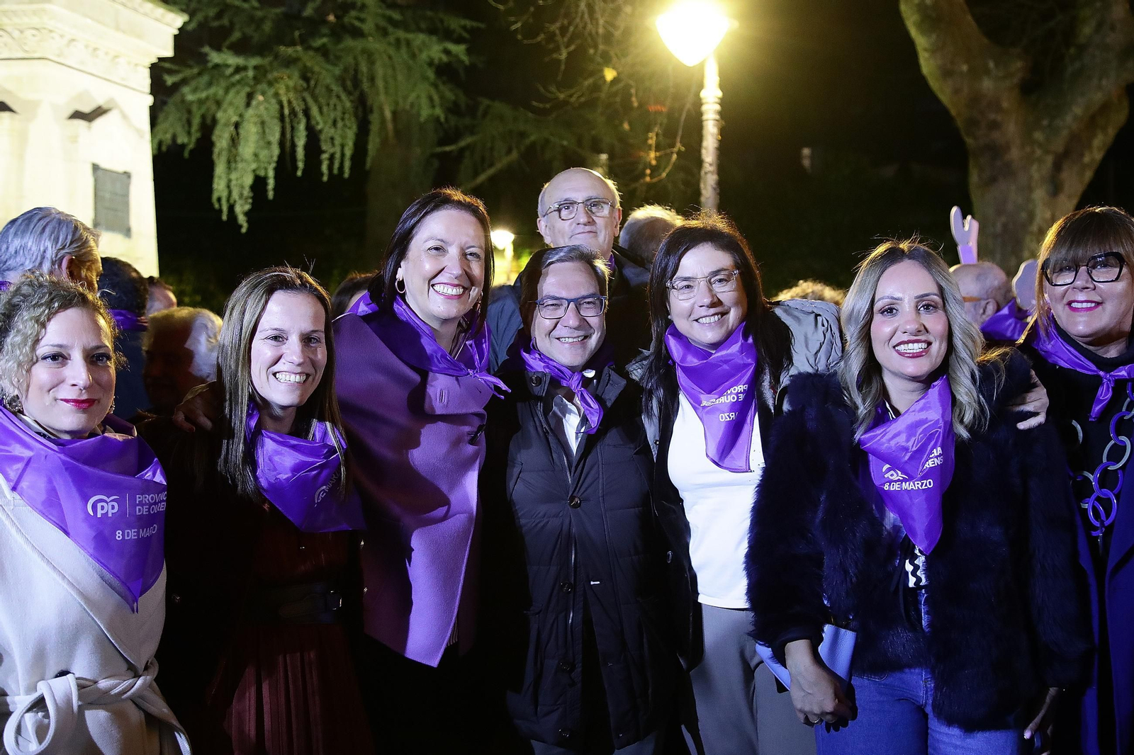 Galería | Ourense se une por la igualdad para conmemorar el 8M