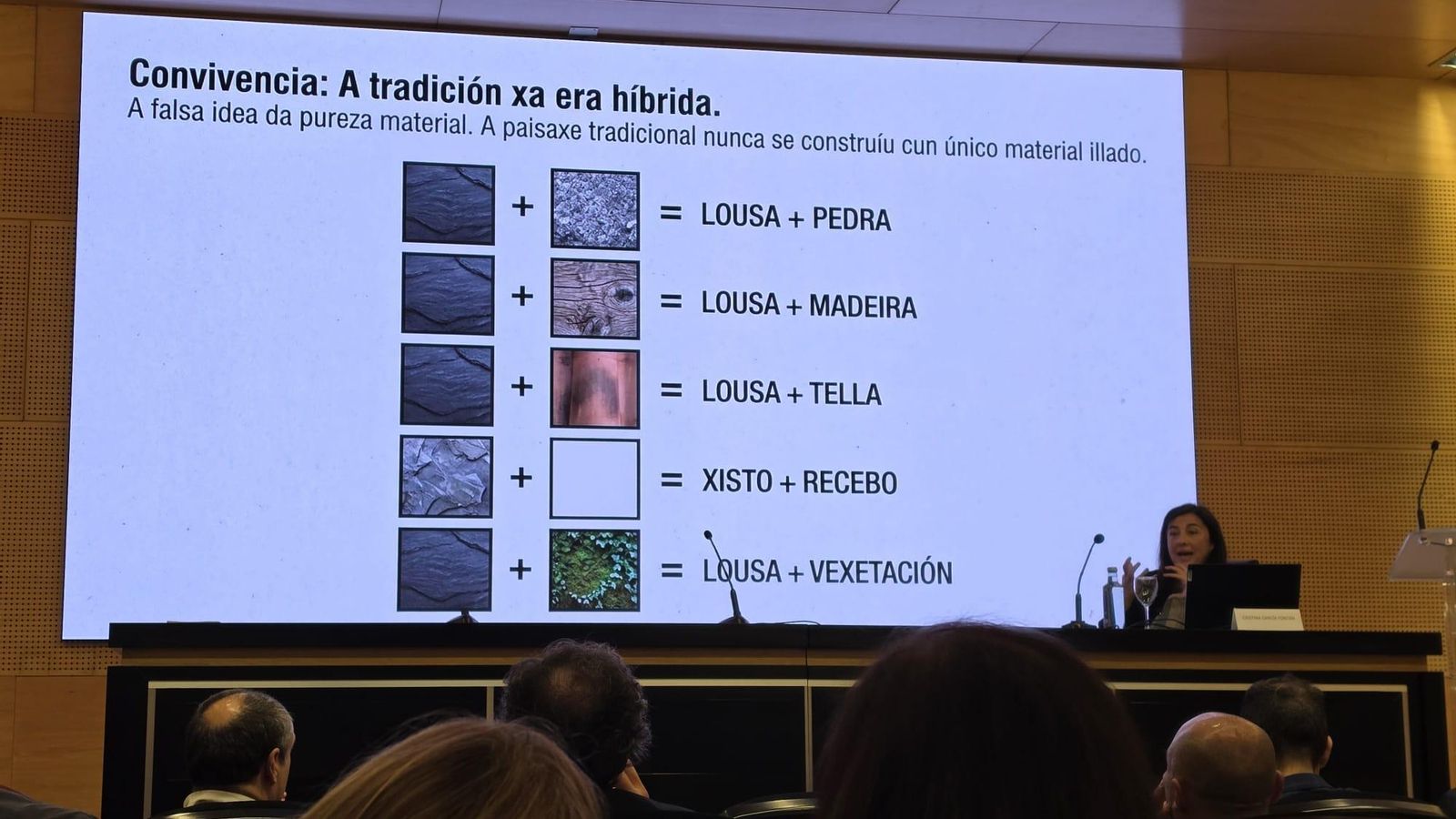 Cristina García Fontán, arquitecta, profesora de la Escuela Técnica Superior de Arquitectura de la Universidad de A Coruña y vocal de la Agrupación Gallega de Arquitectos Urbanistas (AGAU).