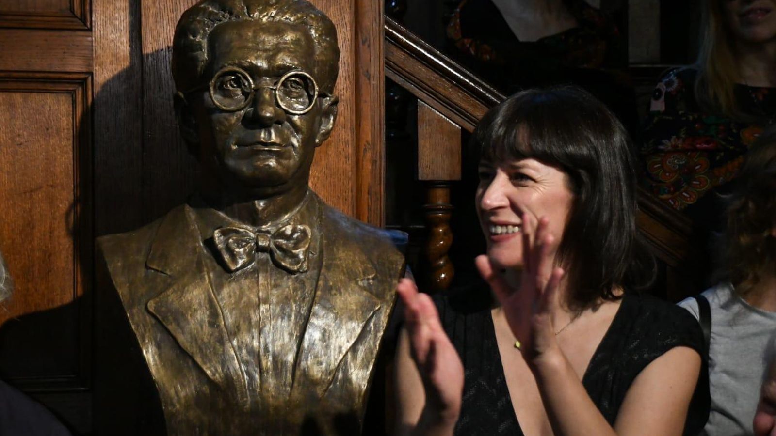 La portavoz nacional del BNG, Ana Pontón, en Buenos Aires