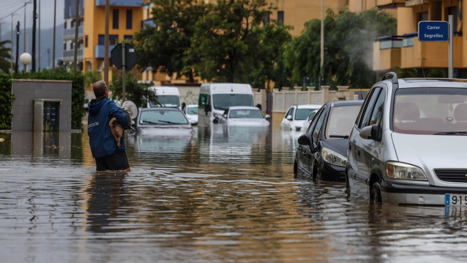 Inundaciones en la zona de la Safor