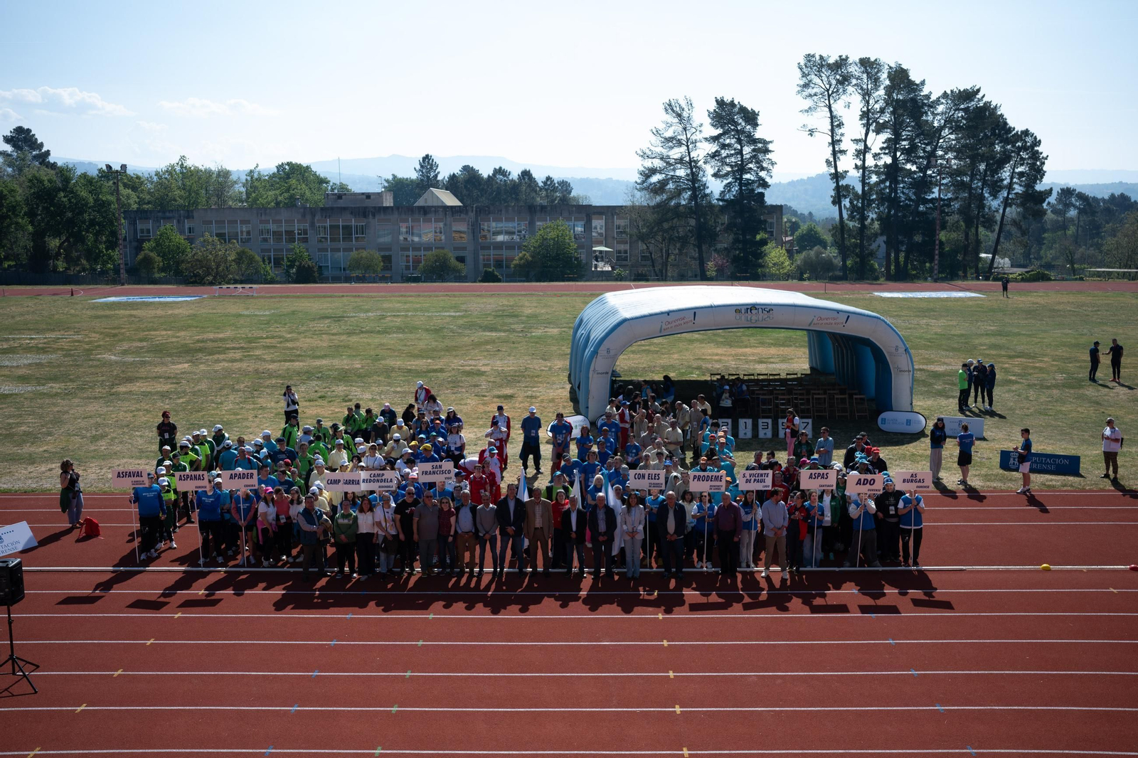 Galería | Deporte e inclusión de la mano en la jornada de los Xogos Special Olympics en Monterrei