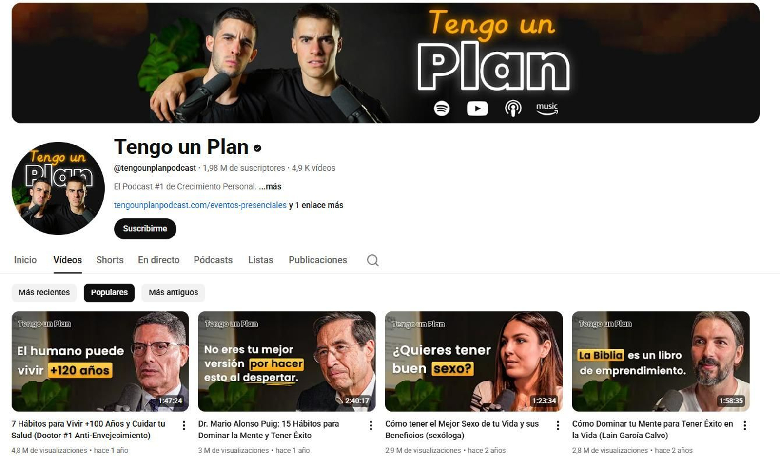 Tengo un plan, el pódcast de Beguería